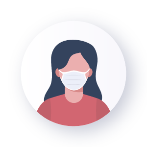 medidas de prevenção ao coronavírus: uso de máscaras