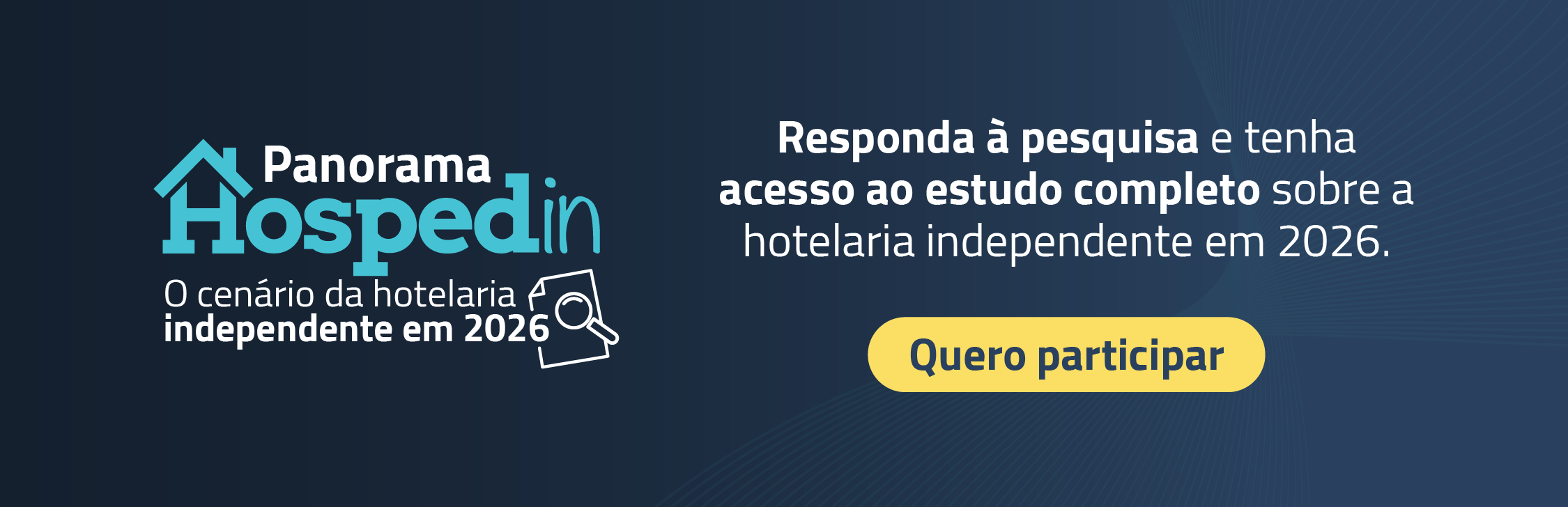 Panorama Hospedin 2026