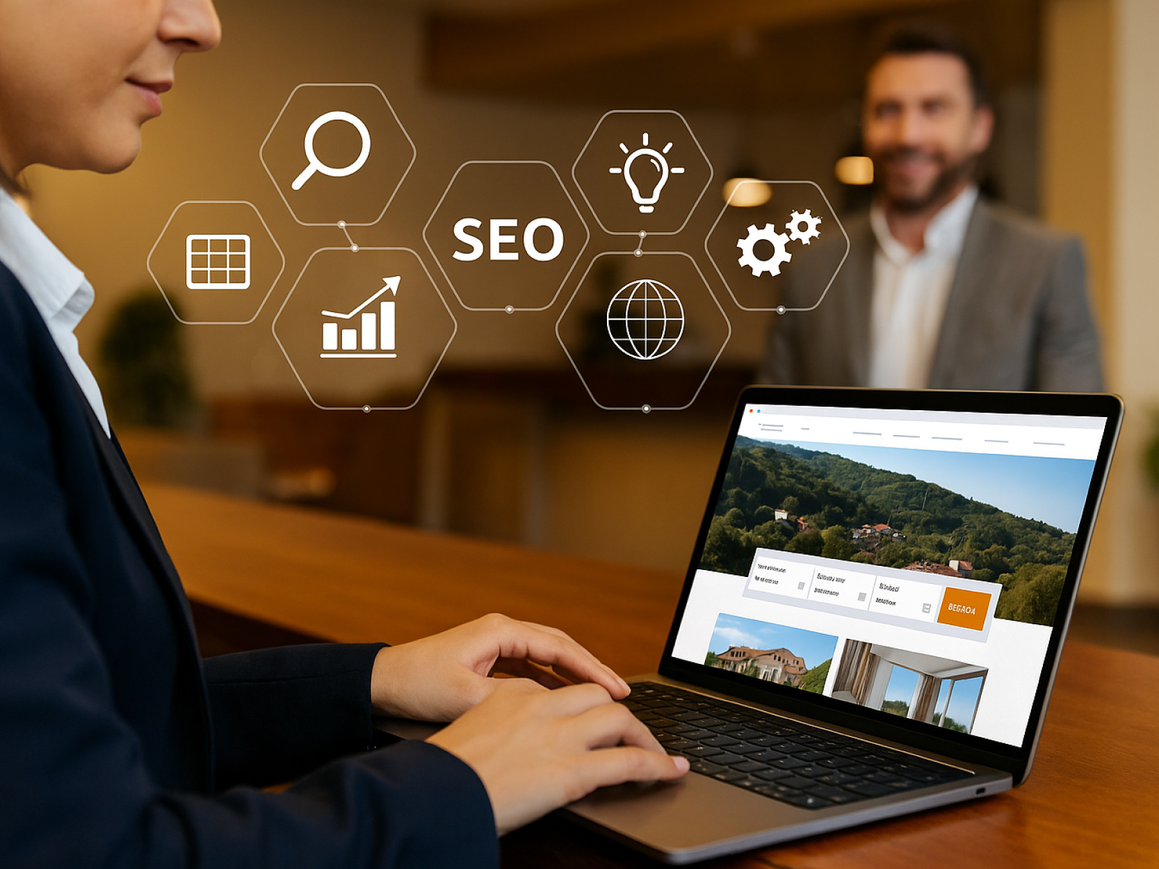 motor de reservas e SEO