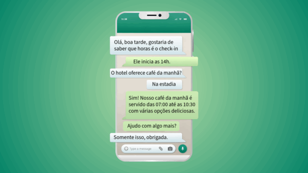 Inteligência artificial para WhatsApp na hotelaria: como funciona?